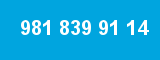 981 839 91 14 981 839 91 14
